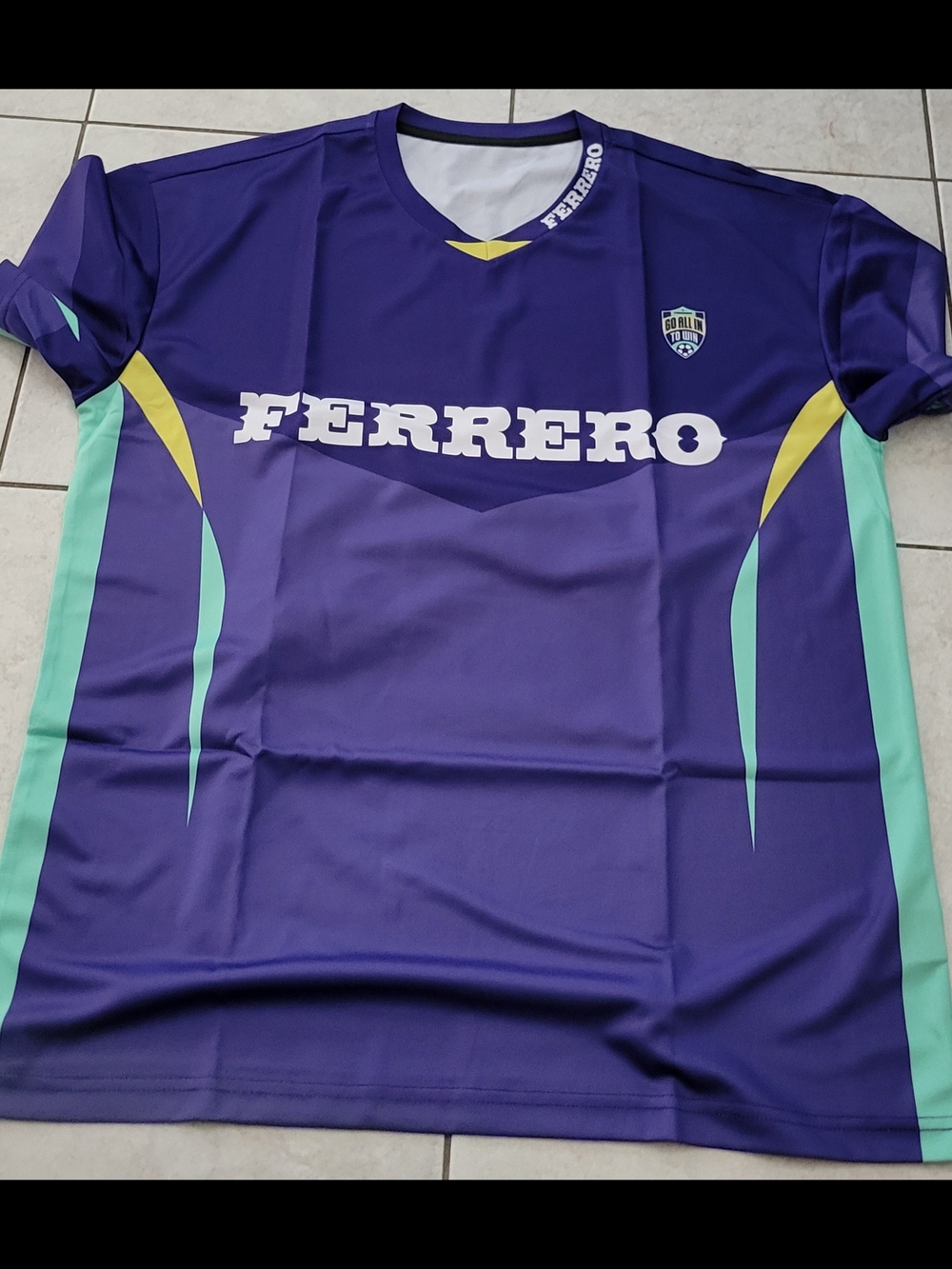 Men's Soccer Jersey- New In Package